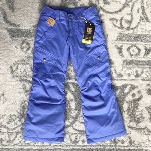 Girls Burton elite cargo pants